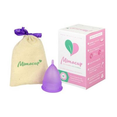 Copa Menstrual Lila S 40x60mm 1ud Mimacup