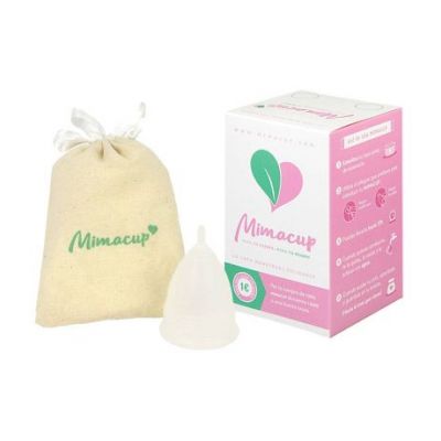 Copa Menstrual Blanca S 40mmx60mm 1ud Mimacup