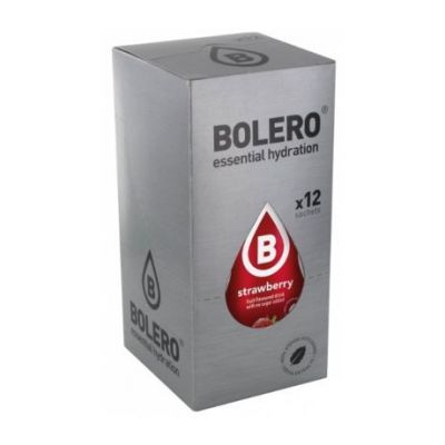 Mix di bevande al gusto di fragola senza glutine, 12 buste Bolero