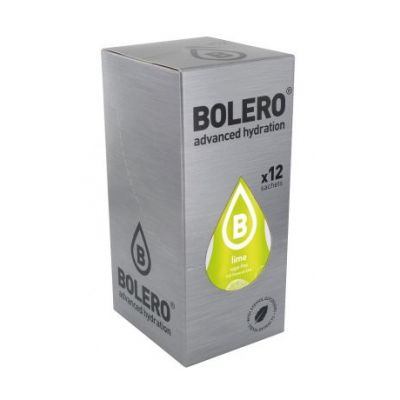 Lime Flavor Drink Mix Gluten Free Vegan 12 Envelopes Bolero