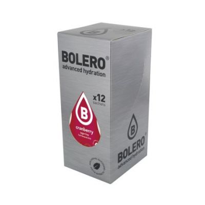 Gluten-Free Vegan Red Cranberry Drink Mix 12 Envelopes Bolero