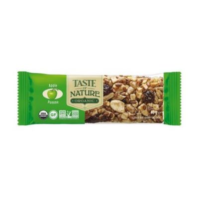 Apple and Nuts Bar Gluten Free Bio Vegan 16 units Taste Of Nature