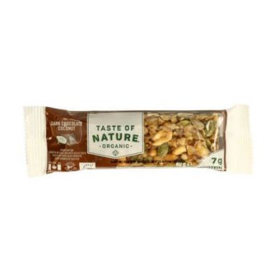 Barrita Protein de Chocolate y Coco SinGluten Eco 16uds Taste Of Nature