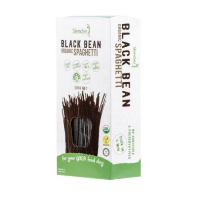 Spaghetti Alla Soia Nera SoyBean Senza Glutine Eco Vegan 200g Slendier