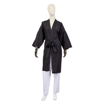 KIMONO MICRO FIBRE 6004, NOIR