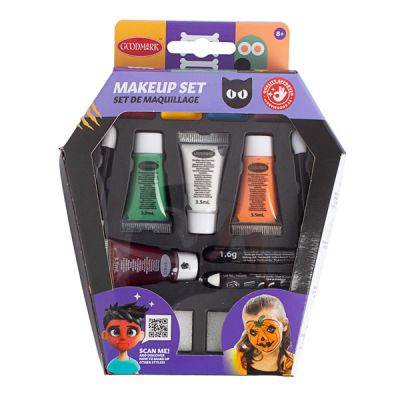 KIT DE MAQUILLAGE COMPLET D'HALLOWEEN