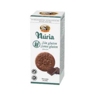 Biscotti al cioccolato senza glutine 140g Nuria