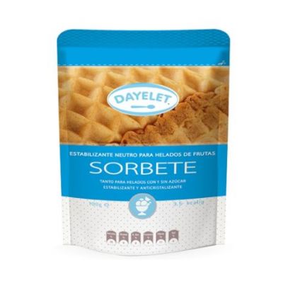 Estabilizante Neutro Helados Sorbete SinGluten 100g Dayelet