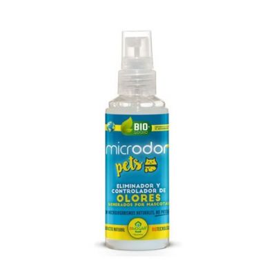 Microdor Éliminateur d'Odeurs pour Animaux Bio Environnement 75 ml Bactémie