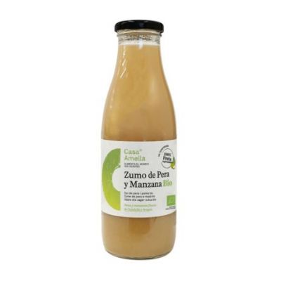 Zumo de Pera y Manzana SinGluten Bio 750ml Casa Amella