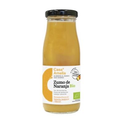 Zumo de Naranja SinGluten Bio 6x250ml Casa Amella
