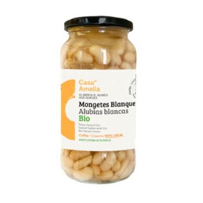 Mongeta Alubia Blanca Cocida Bio 540g Casa Amella