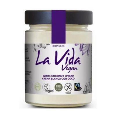 Crema Blanca con Coco SinGluten Bio Vegan 270g La Vida Vegan