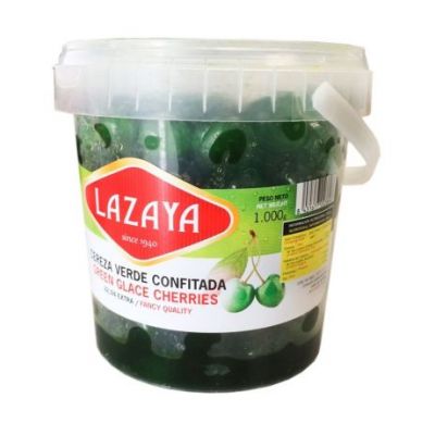Cereza Verde Confitada 1kg Lazaya