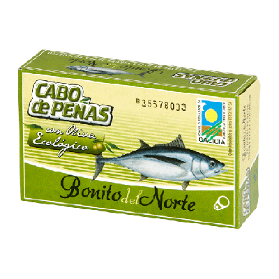 Northern Albacore in Eco Olive Oil 120g Cabo De Peñas
