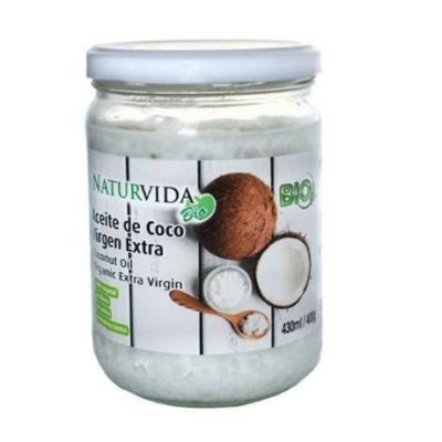 Extra Virgin Coconut Oil Gluten Free Eco 400g Naturvida