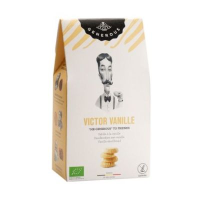 Victor Vanilla Cookies Gluten Free Eco 100g Generous