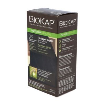 Teinture Délicate 2.9 Brun Chocolat Foncé 140ml Biokap