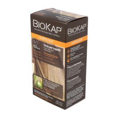 Tinte 9.0 Rubio Muy Claro 140ml Biokap
