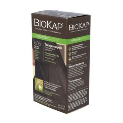 Nutricolor Colorante Marrone Nocciola 5.05 Biokap 140ml