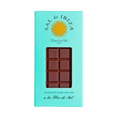 Chocolate Extrafino 70 Cacao Bio 80g Sal De Ibiza