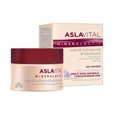 Anti-pollution Facial Cream SP10 50ml Asla Vital