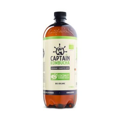 Te Kombucha Coco SinGluten Bio Vegan 1L Captain Kombucha