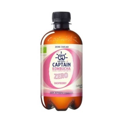 Te Kombucha Frambuesa Zero Bio 400ml Captain Kombucha