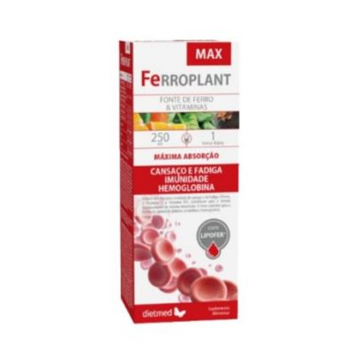 Ferroplant Concentrated Fruit Plants and Honey 250ml Dietmed