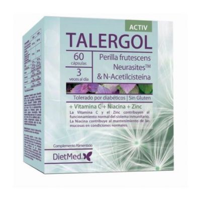 Talergol Activ Gluten-Free Allergies 60caps Dietmed