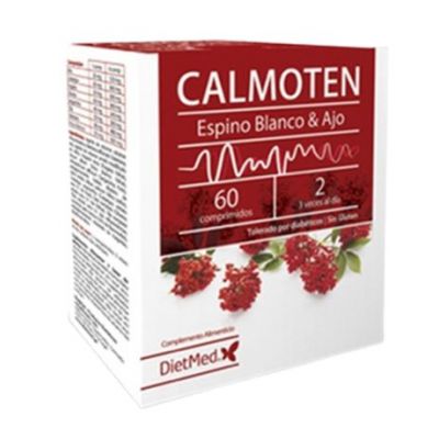 Calmoten Espino blanco y Ajo 60comp Dietmed