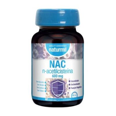 NAC N-Acetylcysteine ​​60comp 600mg Naturmil