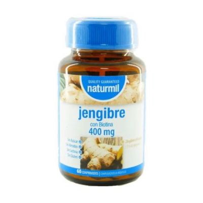 Ginger 400mg Gluten-Free 60comp Naturmil
