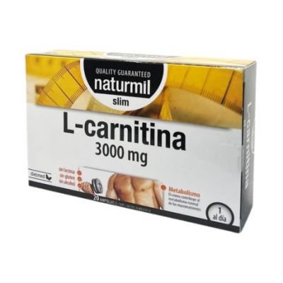 L-Carnitine 3000Mg Gluten Free 20amp Naturmil