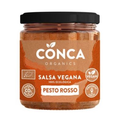 Gluten-Free Pesto Rosso Sauce Eco Vegan 100g Herbes De La Conca