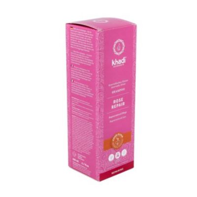Champu Rosa Reparador Vegan 200ml Khadi