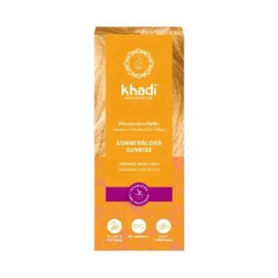 Tintura Bionda Naturale Miele Alba 100 Vegetale Vegano 100g Khadi