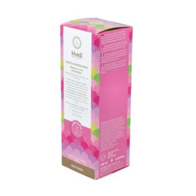 Aceite Elixir Ayurveda Regenerante Rosa 100ml Khadi