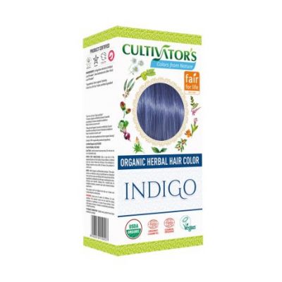 Indaco Tintura A Base di Erbe Eco Vegan 100g Cultivator's