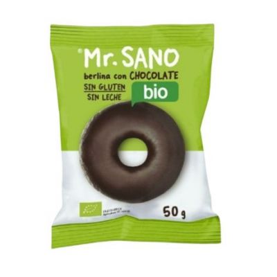 Berlina Chocolate SinGluten Eco 50g Mr.Sano