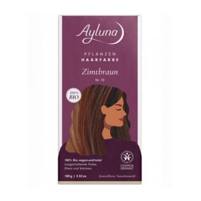 Vegetable Coloring N70 Brown Cinnamon Bio Vegan 100g Ayluna