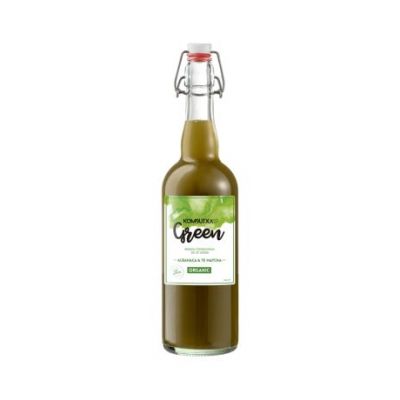 Tè Matcha e Basilico Verde Kombucha Biologico 750ml Kombutxa