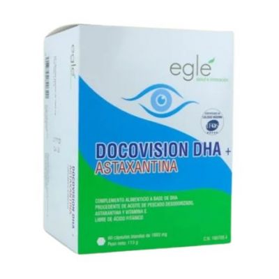 Docovision Dha Astaxanthine 30 ampoules Egle