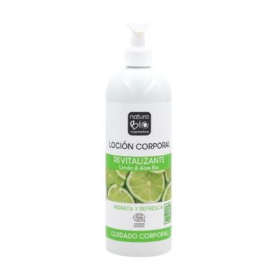Locion Corporal Revitalizante Limon y Aloe Bio 500ml Naturabio Cosmetics