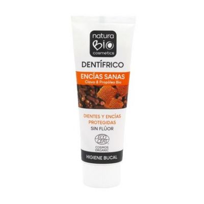 Dentifrico Encias Sanas Propoleo y Clavo Bio 75ml Naturabio Cosmetics