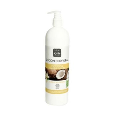 Exotic Vanilla and Coconut Body Lotion Bio Vegan 500ml Naturabio Cosmetics