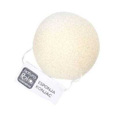 Konjac-Schwamm 8 cm 1 Stück Naturabio Cosmetics
