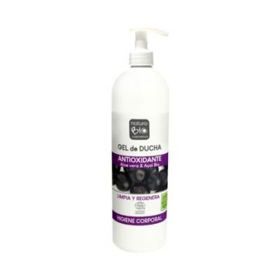 Gel Ducha Antioxidante Aloe y Açai 740ml Naturabio Cosmetics
