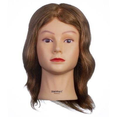 100 % MENSCHLICHE STEINHART-SCHAUFENSTERPUPPE 30-35 cm BLOND