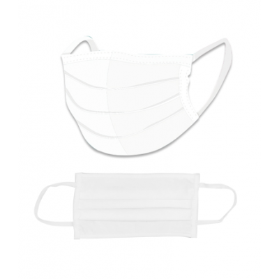 Mascarilla Niño Blanca Talla L - Años 1ud Solnatural